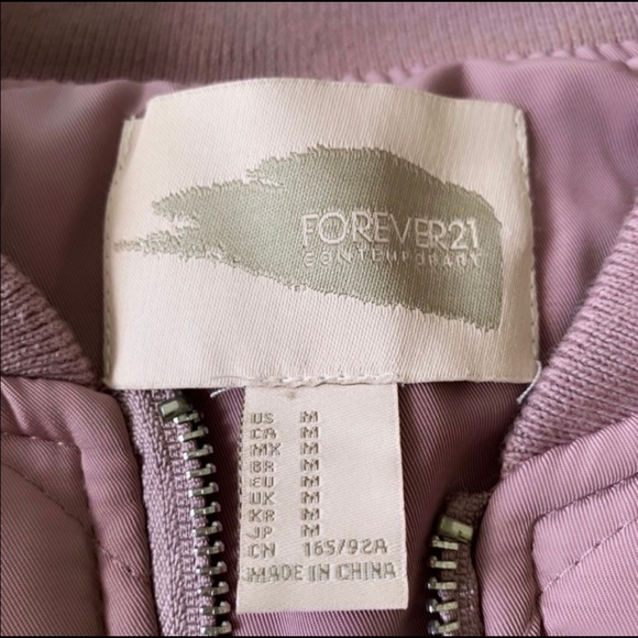 Forever 21 Bomber Jacket - Picture 3 of 4